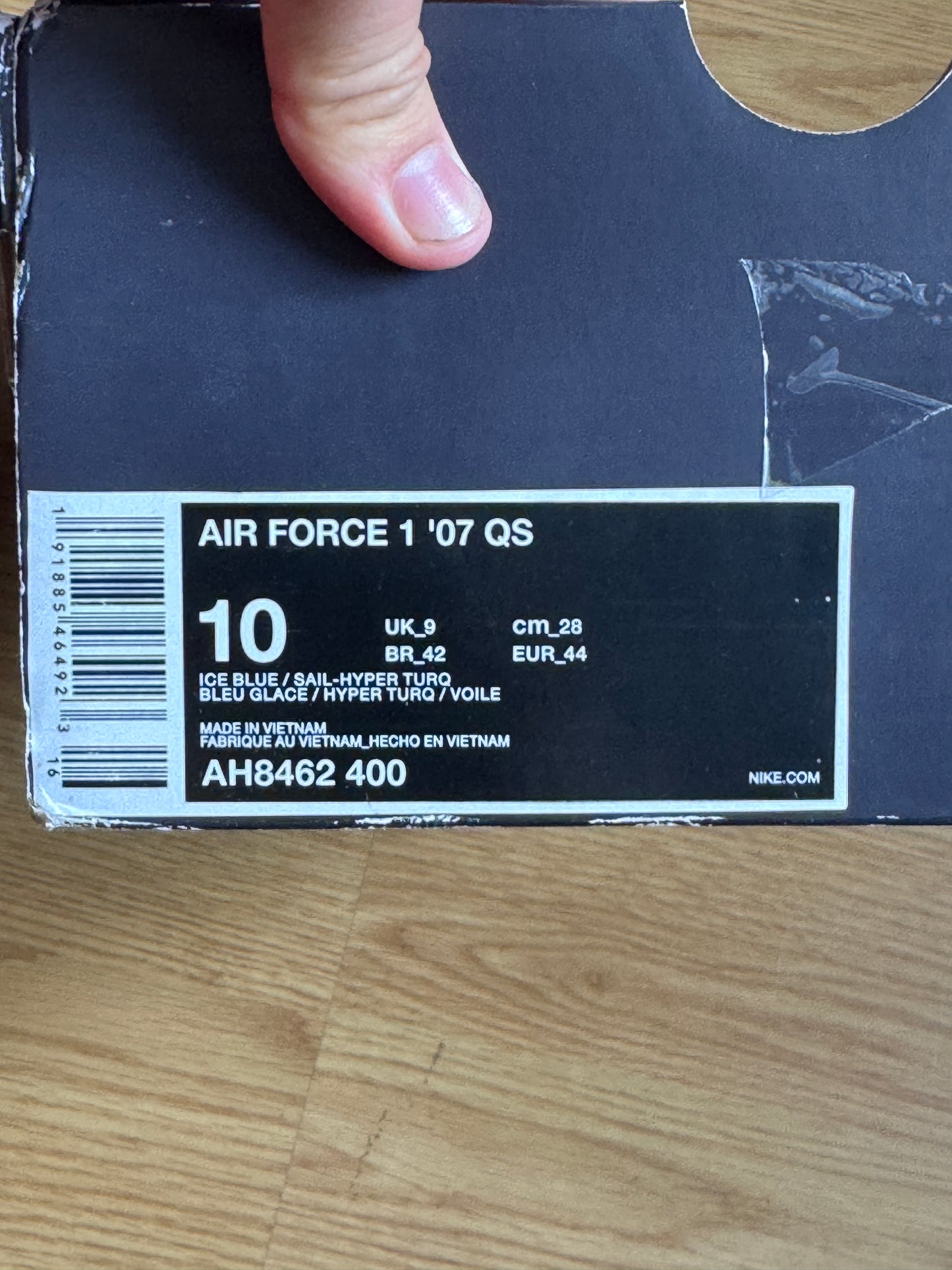 Nike Air Force 1 Easter – Taille 44