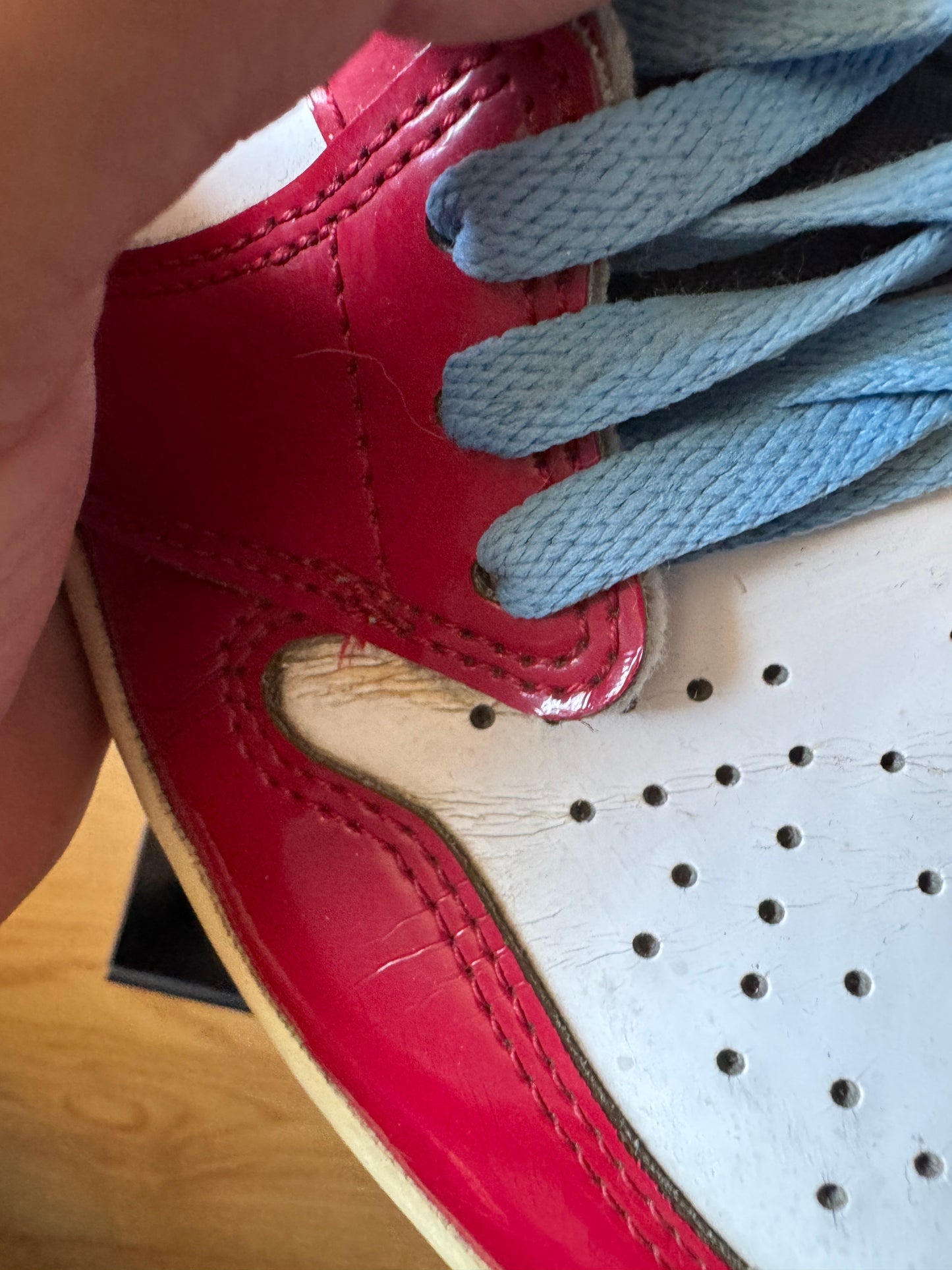 Jordan 1 High Fearless UNC – Taille 41
