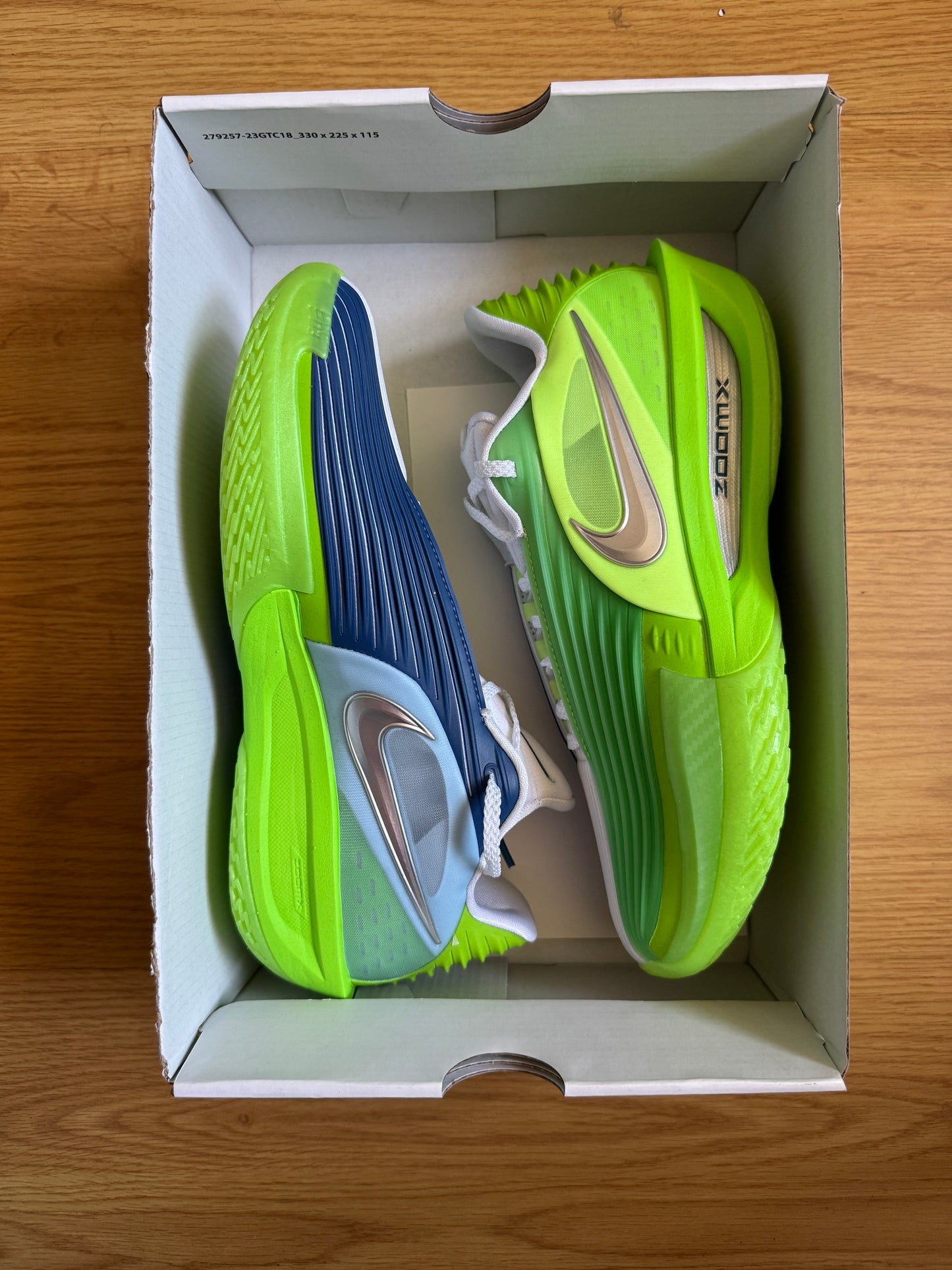 Nike GT Cut 3 Turbo Vert et Bleu – Taille 42