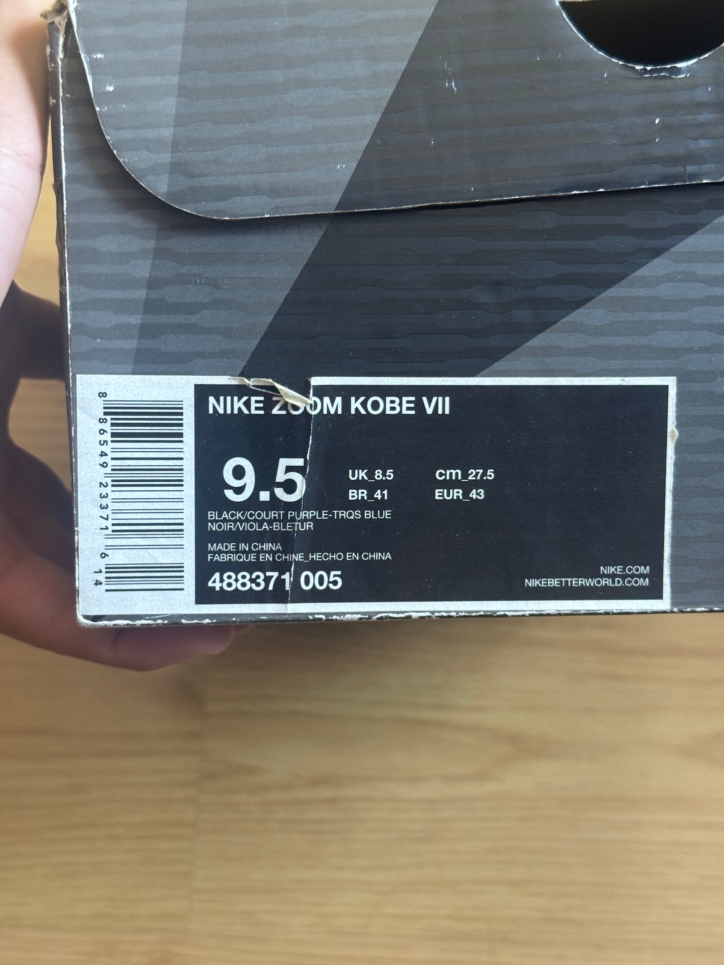 Nike Kobe 7 Invisibility