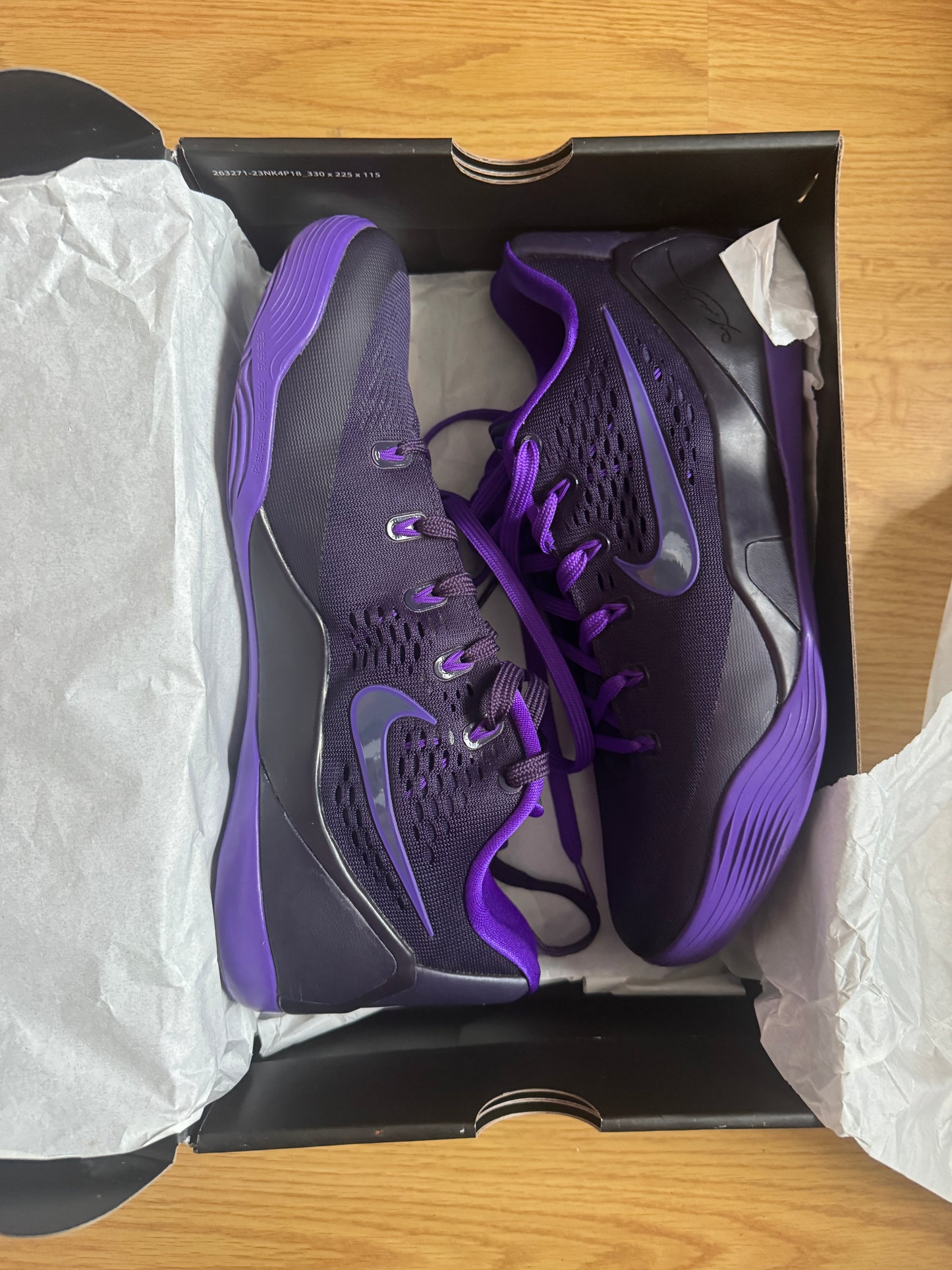 Nike Kobe 9 Protro TB Purple – Taille 44.5