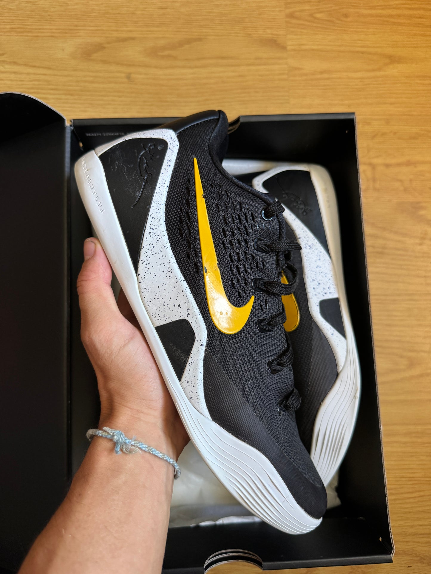 Nike Kobe 9 Low Protro Lakers – Taille 44.5