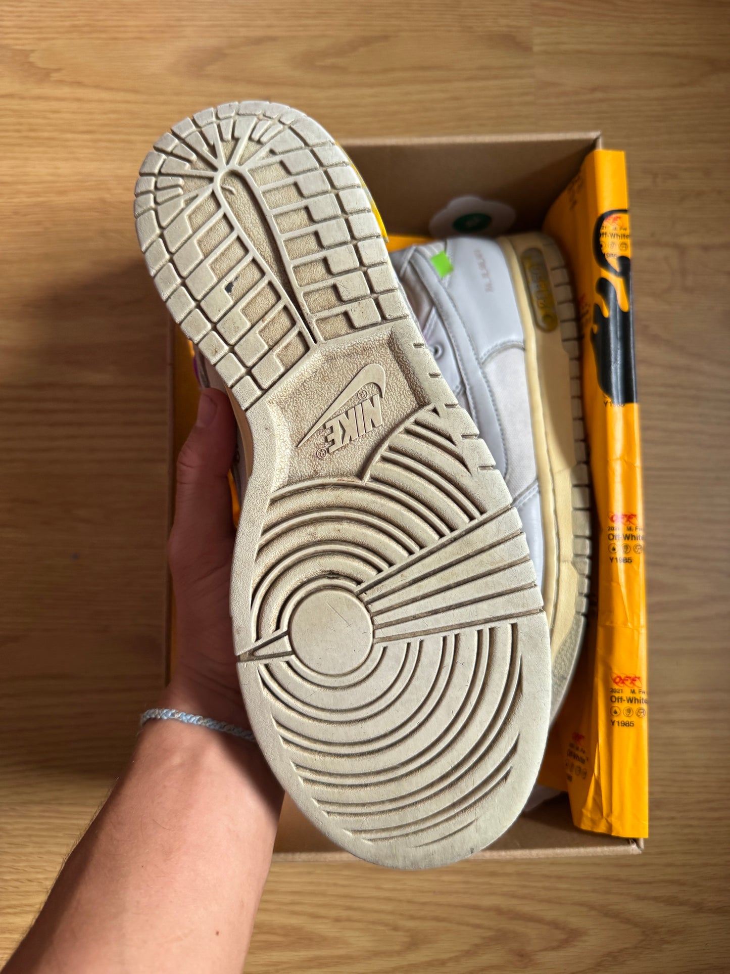 Nike Dunk Off-White Lot 21 – Taille 42