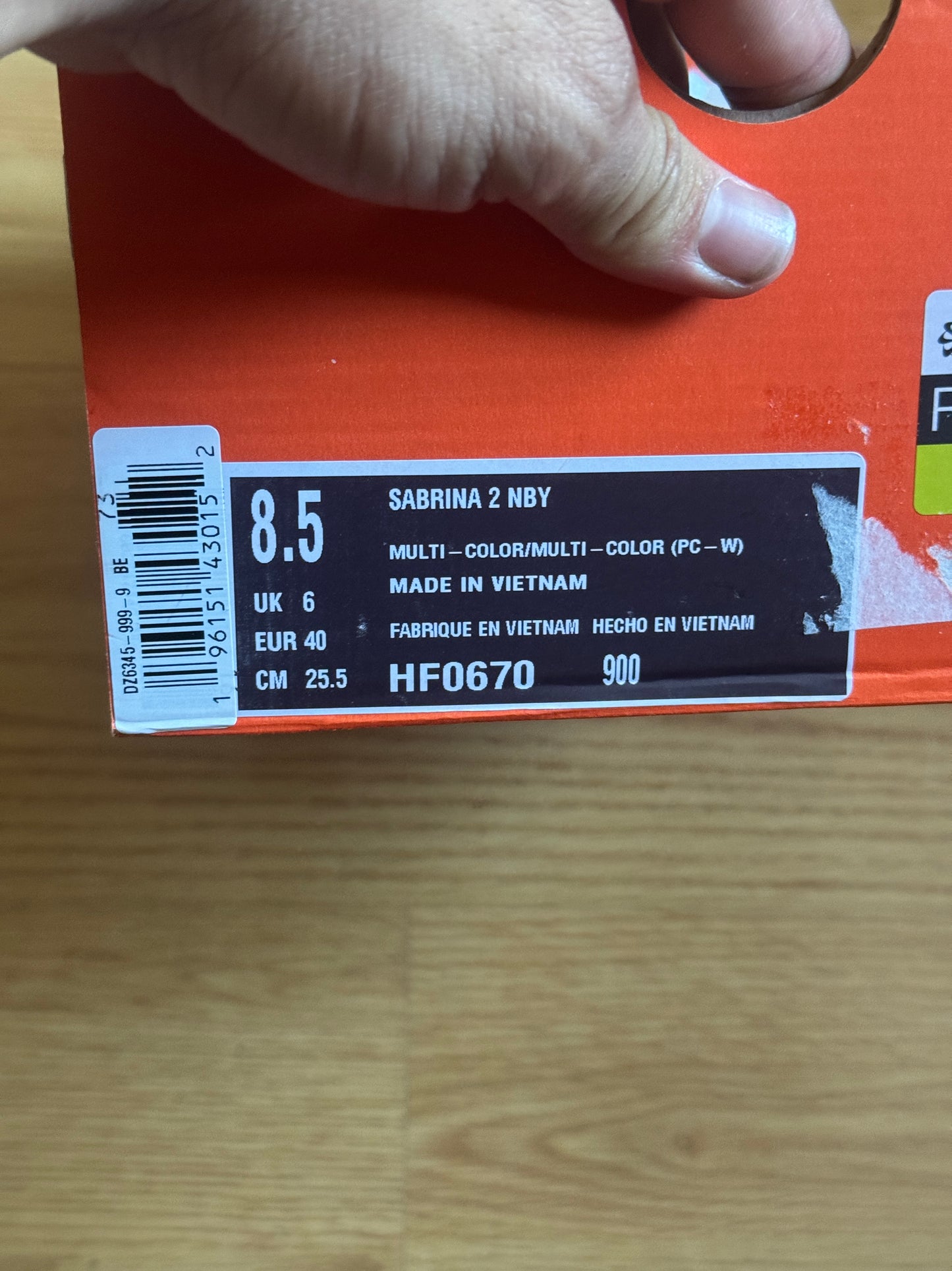 Nike Sabrina 2 ID