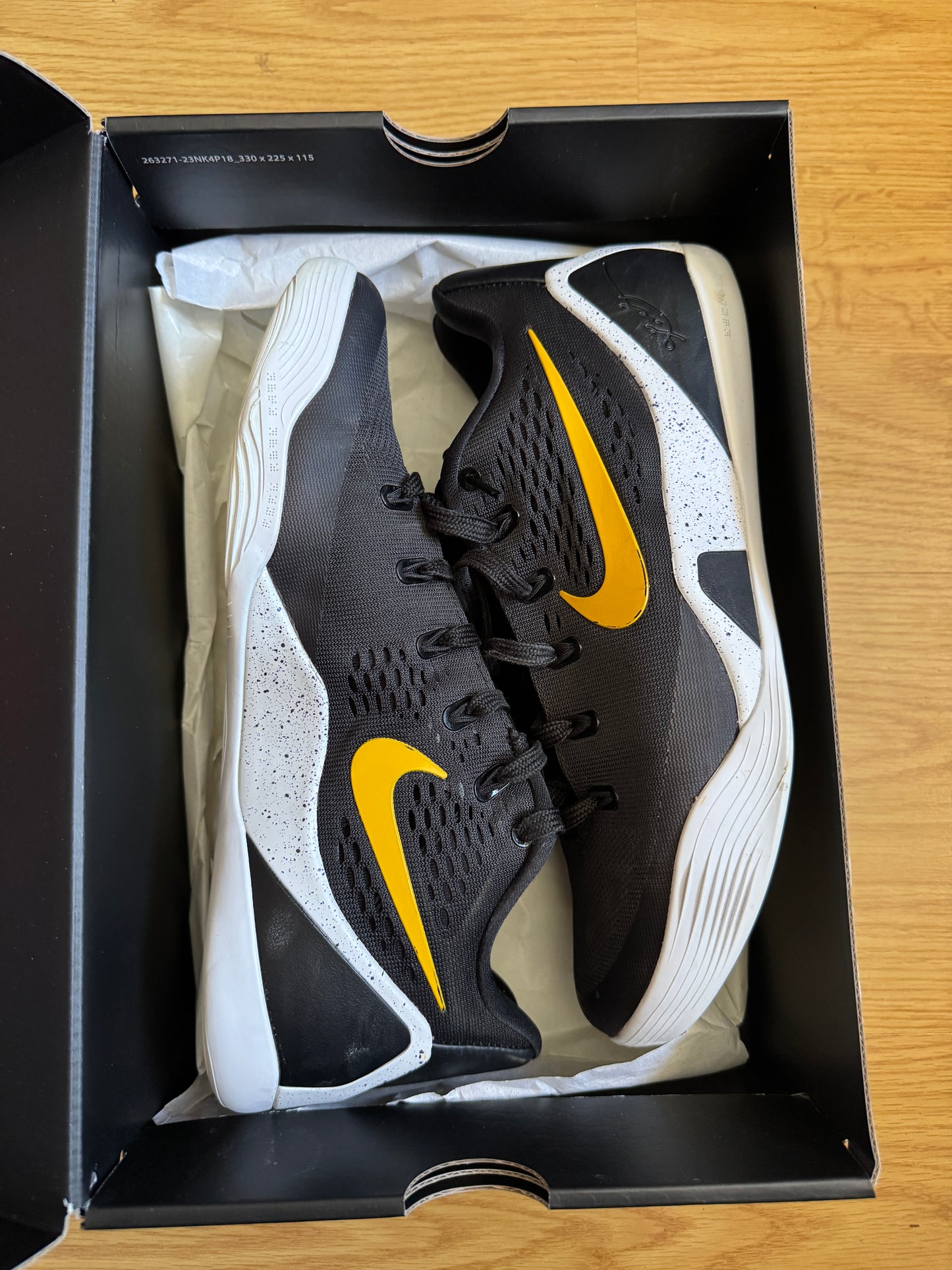 Nike Kobe 9 Low Protro Lakers – Taille 44.5