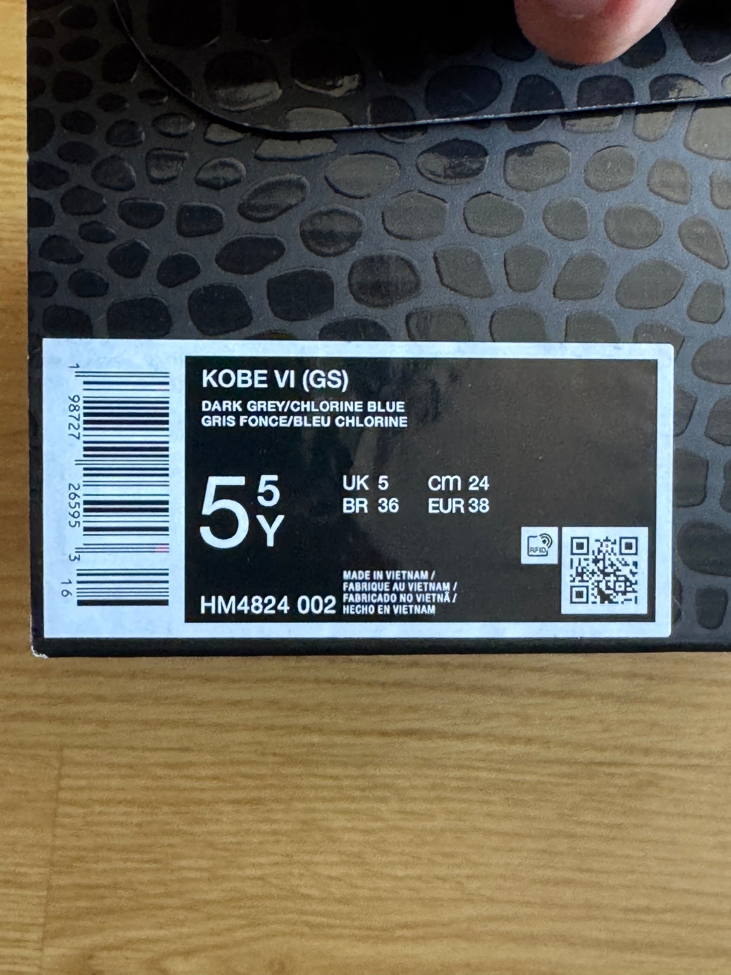 Nike Kobe 6 Protro Hollywood – Taille 38