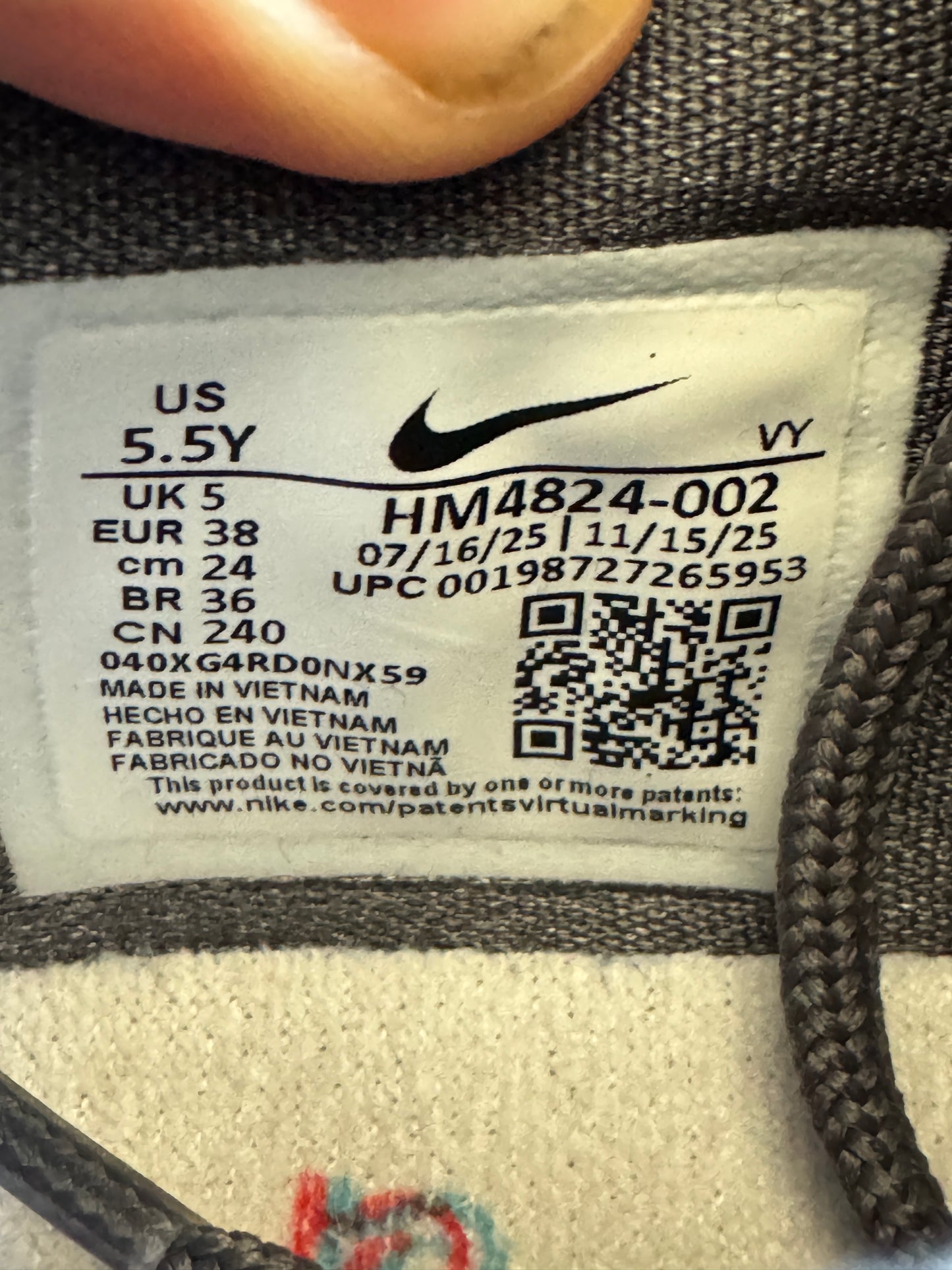 Nike Kobe 6 Protro Hollywood – Taille 38