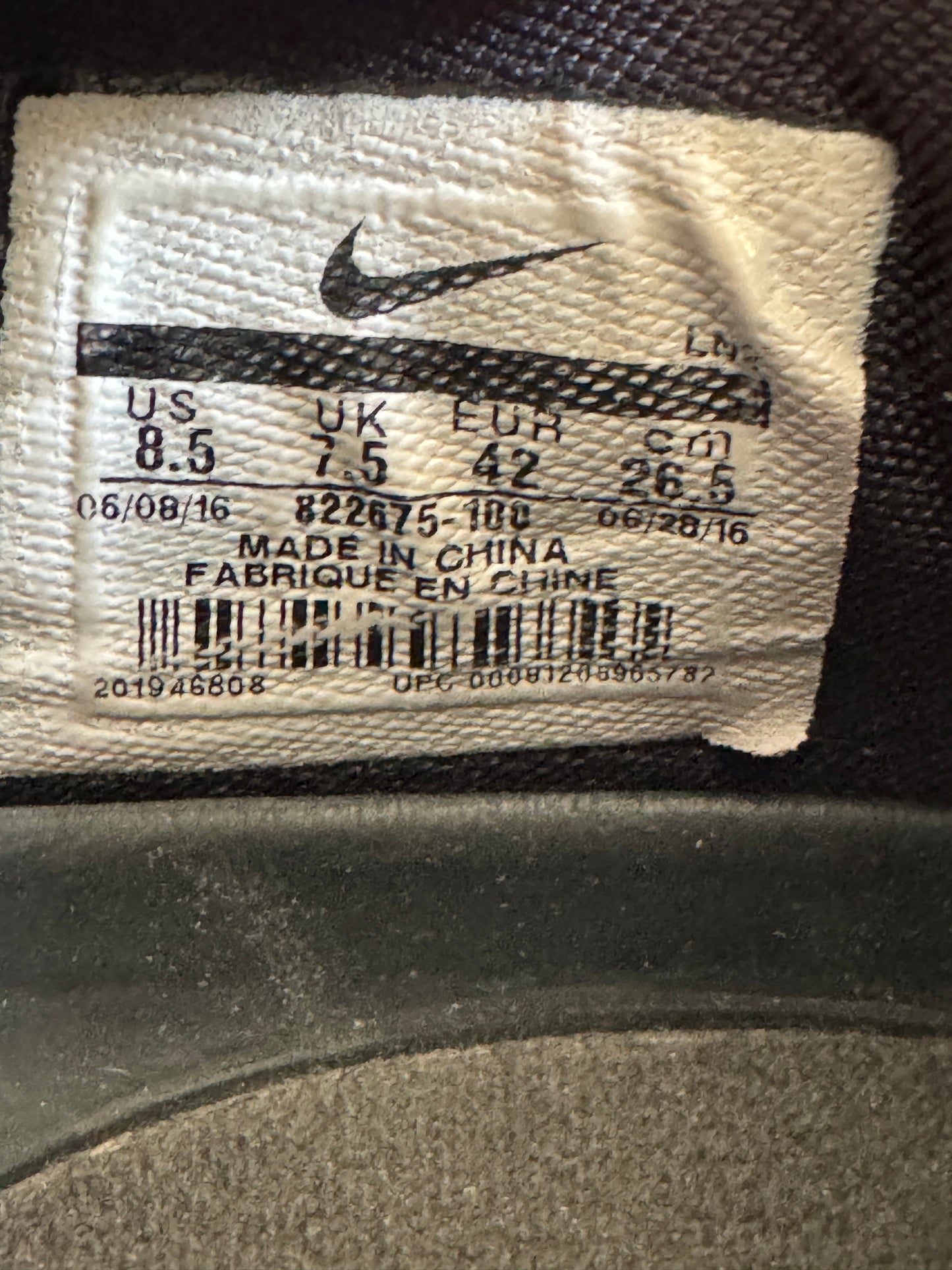 Nike Kobe 11 Elite Oreo – Taille 42