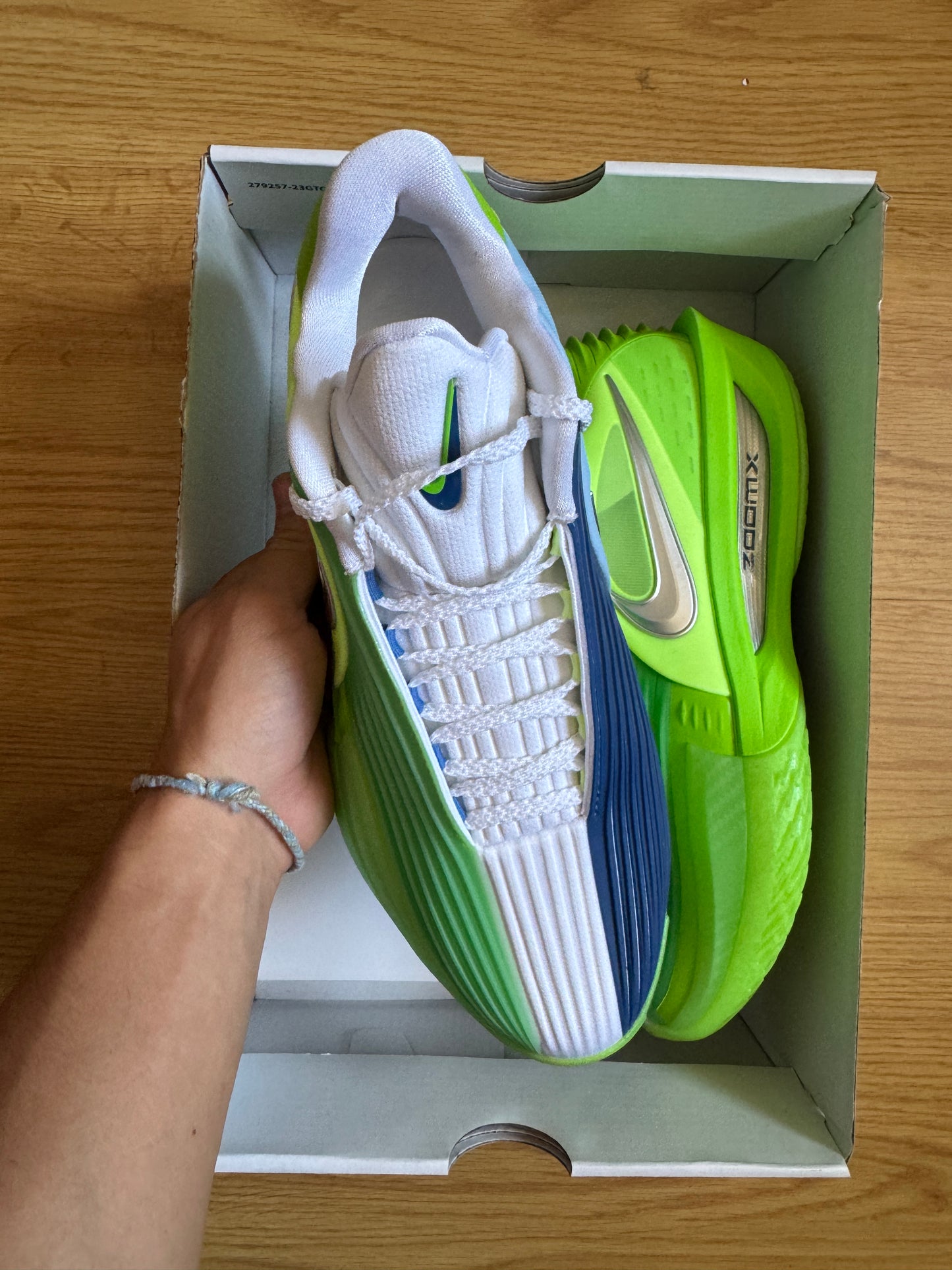 Nike GT Cut 3 Turbo Vert et Bleu – Taille 42