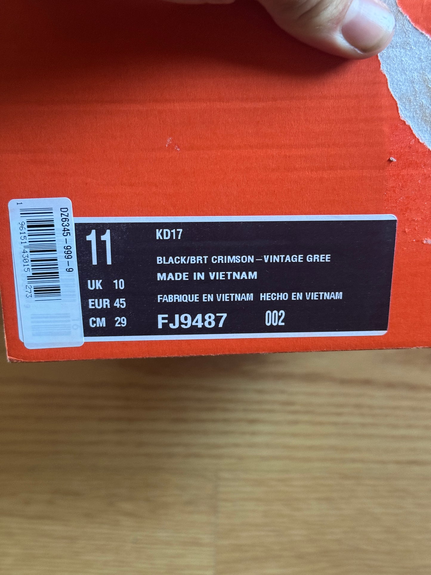 Nike KD 17 Easy Money Sniper