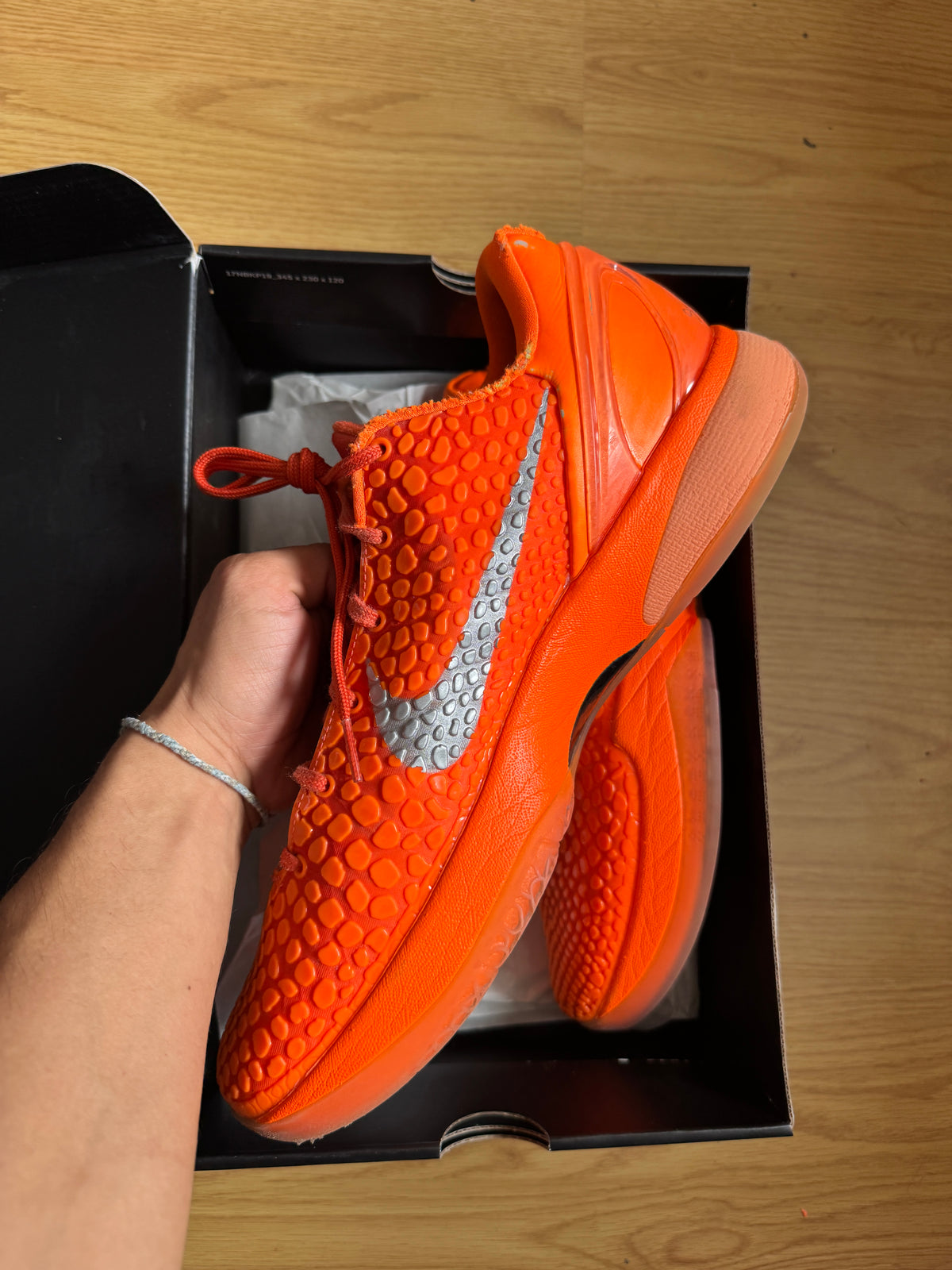 Nike Kobe 6 Protro Total Orange — Taille 47.5