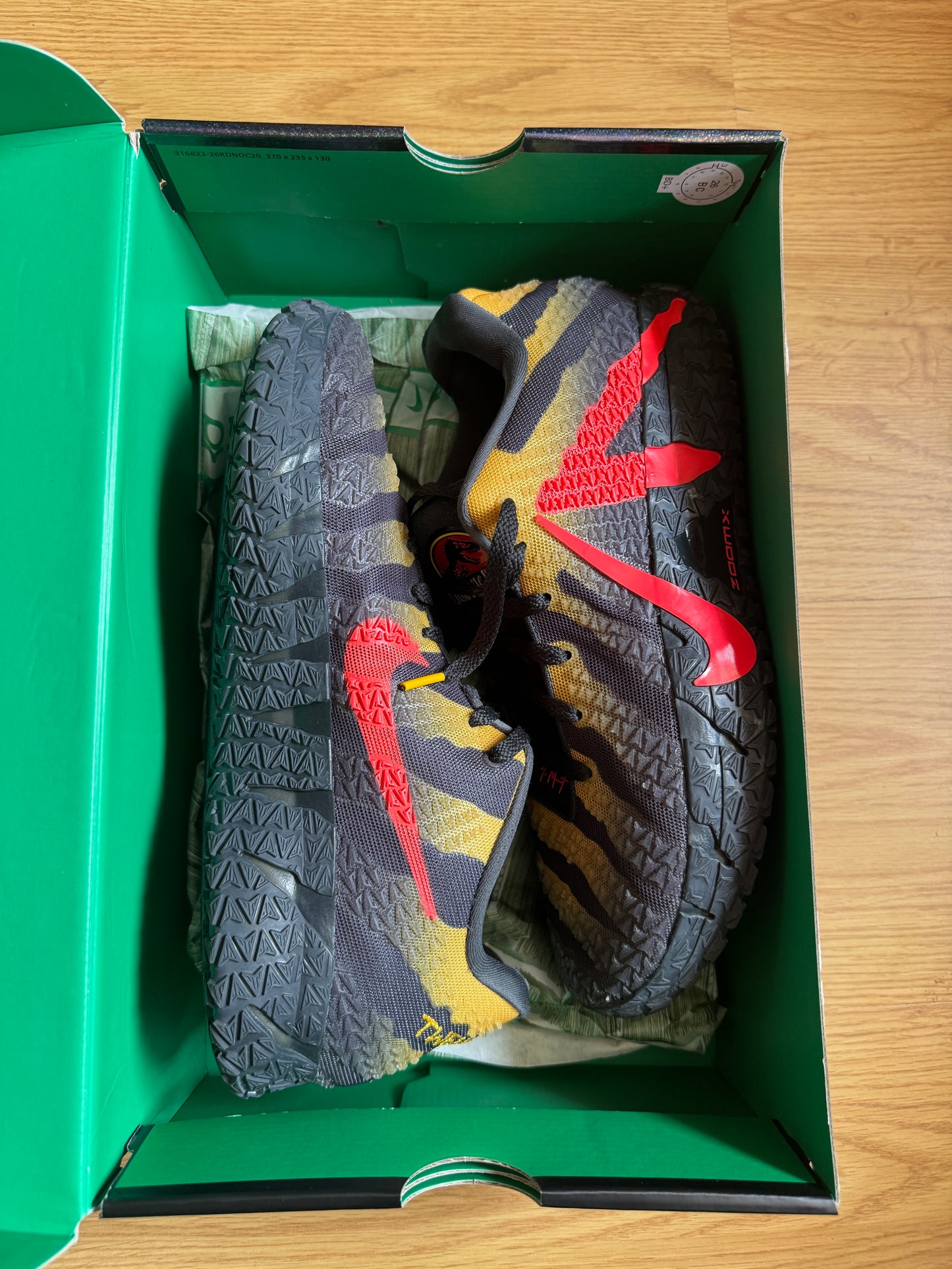 Nike Ja 3 Jurassic Park – Taille 45.5