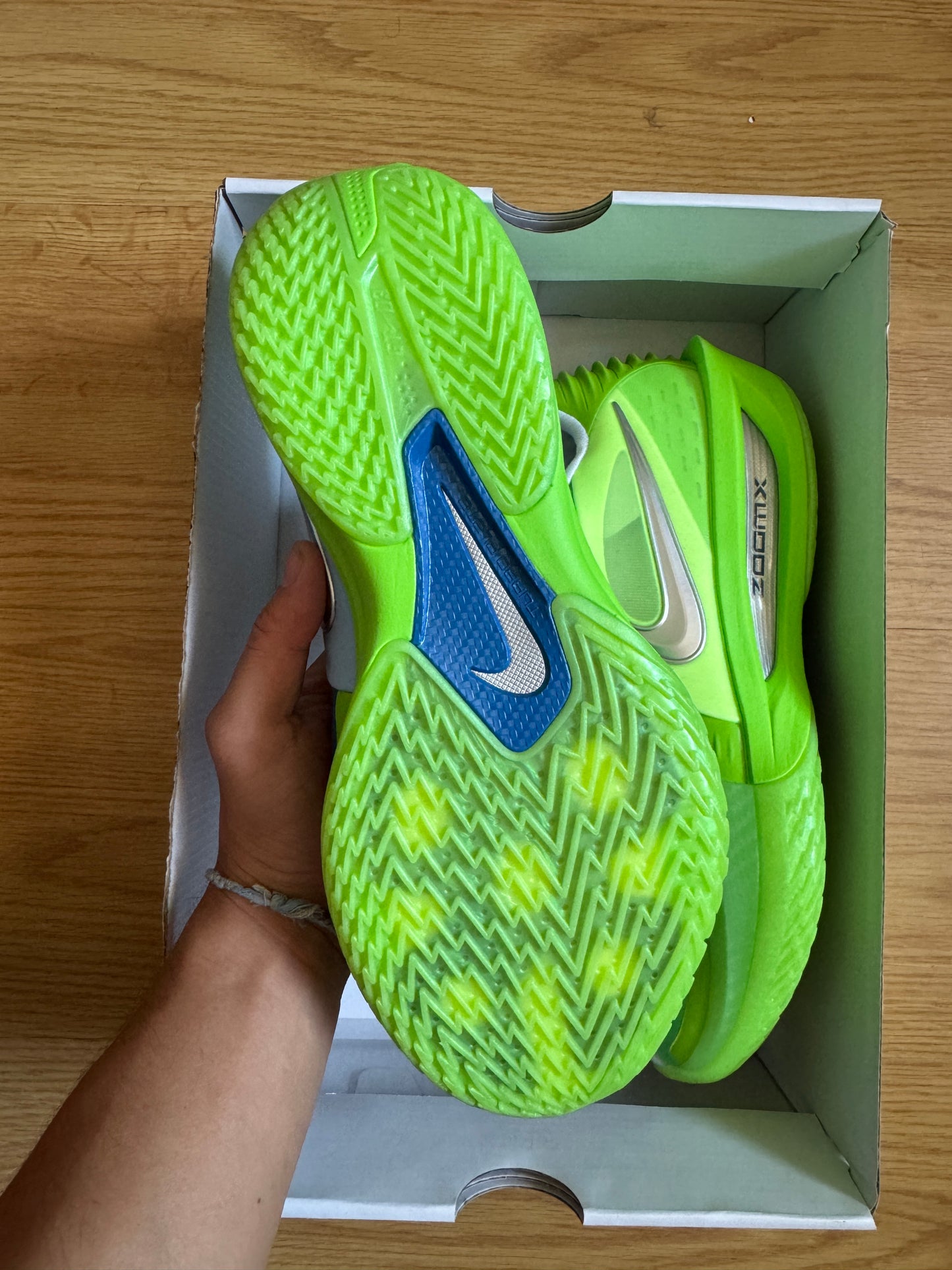 Nike GT Cut 3 Turbo Vert et Bleu – Taille 42