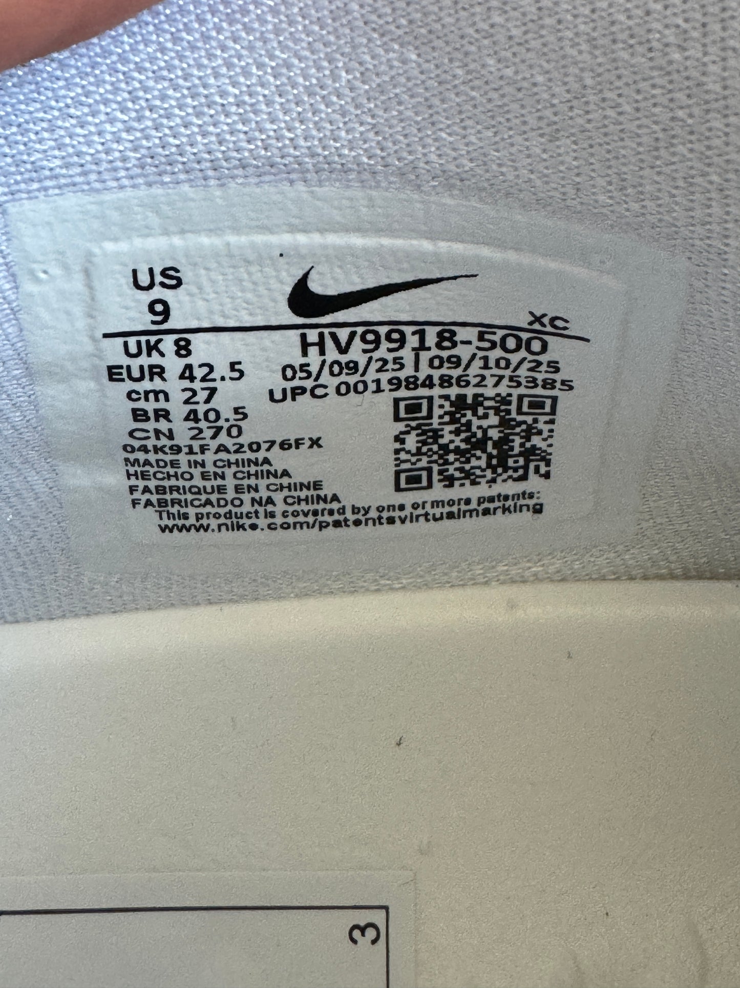 Nike GT Cut 3 Turbo Jaune et Violet – Taille 42.5