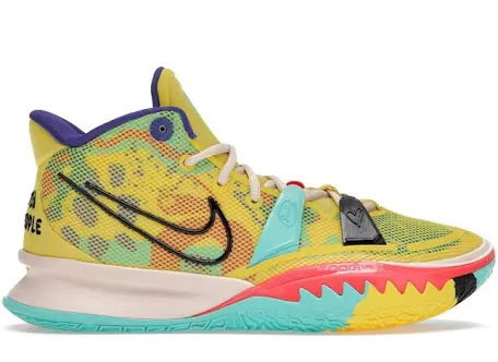 Nike Kyrie 7 Yellow Strike Reconditionné